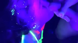 Hot facial compilation with gorgeous brunette Vanessa Cliff
